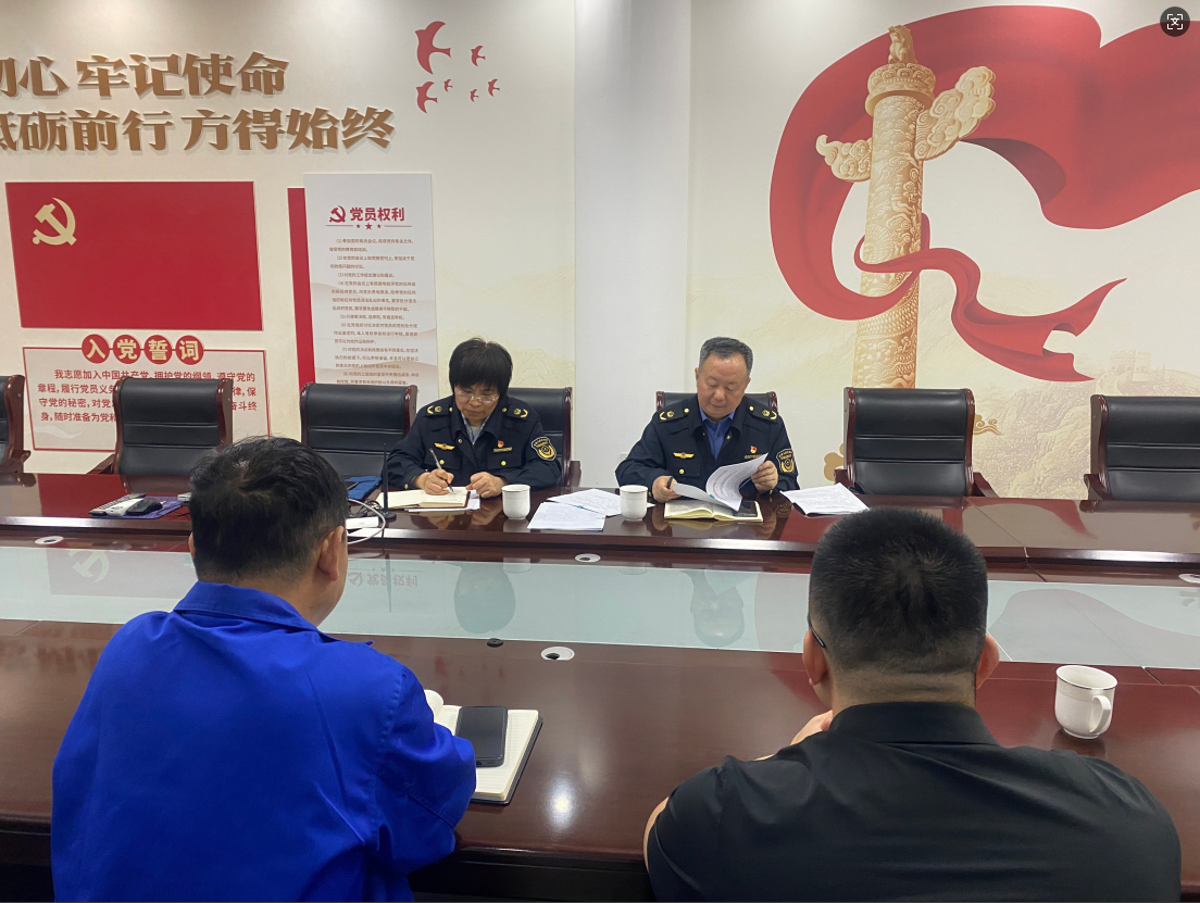 縣個(gè)體私營(yíng)企業(yè)黨委王成勝書(shū)記到公司調研